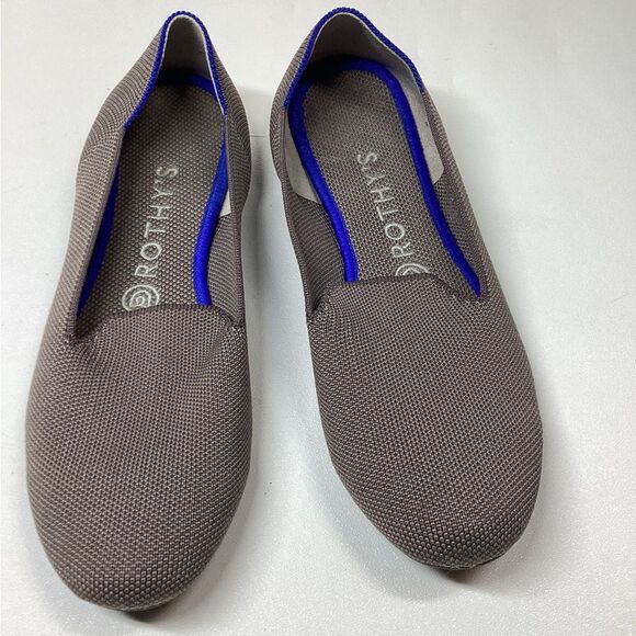 Rothy’s The Loafer Flats Women’s Size 8 Mocha Brown Round Toe Slip On Shoes - Picture 3 of 8